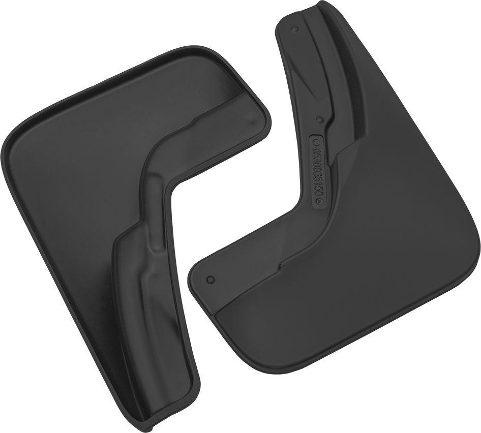 Брызговики Rezkon полимерные передняя пара для Skoda Karoq 2020-2026. Артикул 6530035150