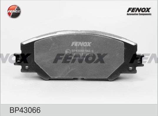 Тормозные колодки Fenox. Артикул BP43066