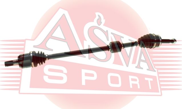 Полуось (привод в сборе, приводной вал) Asva. Артикул HYDR-HC16AT