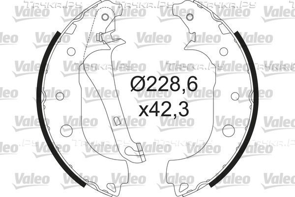 Тормозные колодки Valeo. Артикул 564207