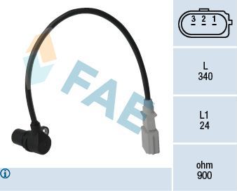Датчик положения коленвала FAE. Артикул 79198