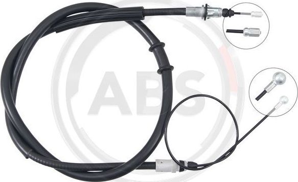 Трос ручника (тросик ручного тормоза) ABS. Артикул K17592