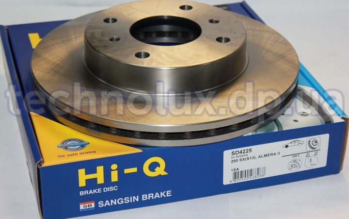 Тормозной диск Sangsin Hi-Q. Артикул SD4225