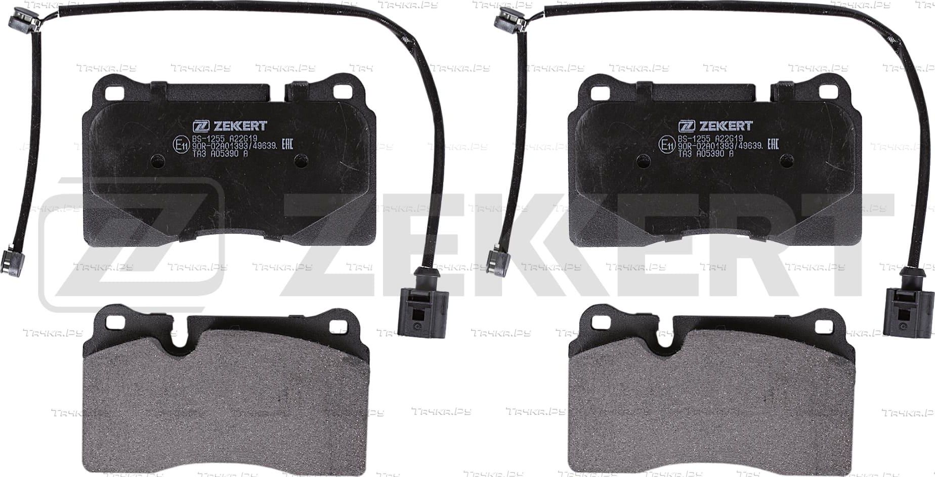 Тормозные колодки Zekkert передние для SEAT Leon III 2013-2026. Артикул BS-1255