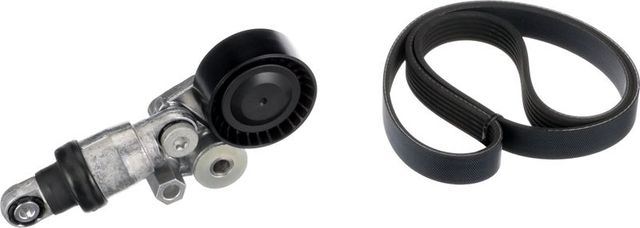 Приводной ремень поликлиновой с роликами (комплект) Gates Micro-V® UNIQUE FIT для Mazda 2 III (DJ) 2014-2026. Артикул K016PK953XS