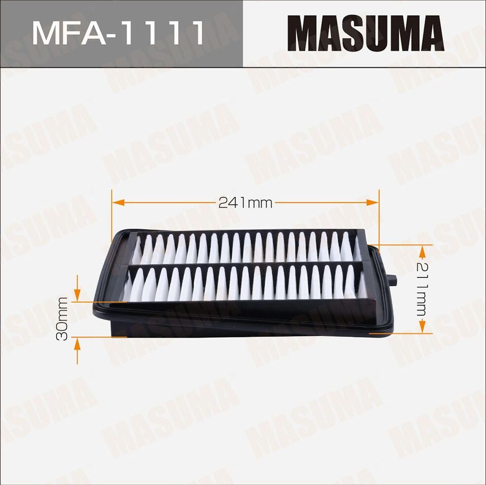 Воздушный фильтр A-988 MASUMA SUZUKI JIMNY SIERRA  JB74W 18- 140. Артикул MFA1111