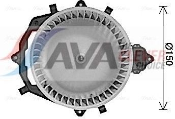 Вентилятор, мотор печки (отопителя) салона AVA. Артикул CN8316