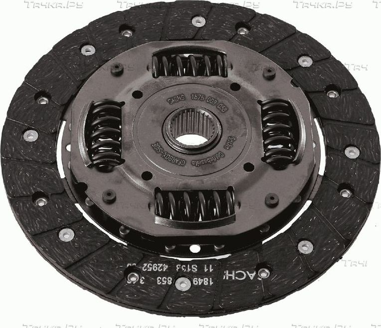 Диск сцепления SACHS для Skoda Citigo I 2011-2019. Артикул 1878 009 058