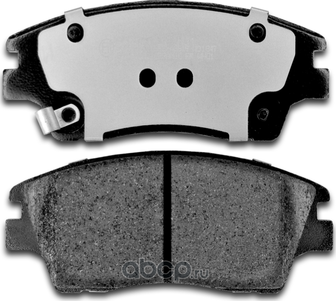 Тормозные колодки Gerat BP-F252C (передние) Ceramic Gerat. Артикул BPF252C