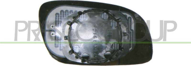 Зеркальное стекло бокового зеркала Prasco. Артикул VG7157514