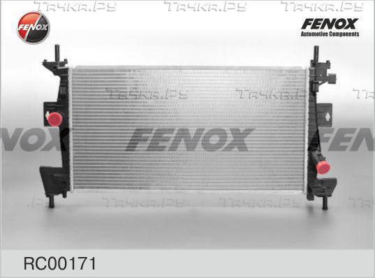 Радиатор охлаждения двигателя Fenox для Ford Focus III 2010-2019. Артикул RC00171
