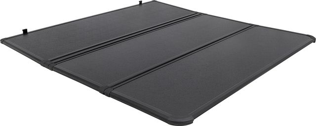 Крышка кузова РИФ трёхсекционная, алюминиевая для Great Wall Poer KingKong 2022-2026 Черная. Артикул ZT88B10