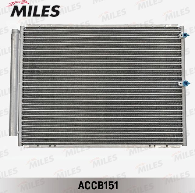 Радиатор кондиционера (конденсатор) Miles (алюминий) для Lexus RX II 2003-2008. Артикул ACCB151