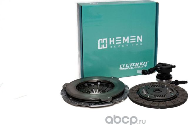 Комплект сцепления с выжимным подшипником Opel Astra G, H, Vectra B, C, Zafira 1 (Hemen). Артикул HCK016