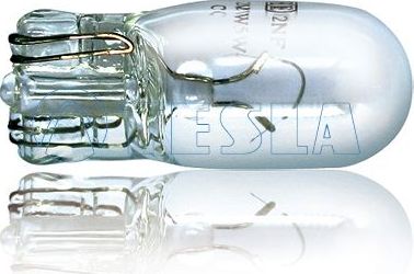 Лампа накаливания W5W, 12 V, W2,1x9,5d Tesla. Артикул B65201