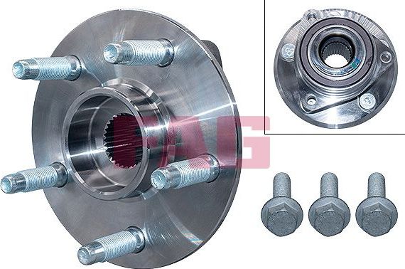 Ступица колеса с интегрированным подшипником Fag. Артикул 713 6449 90