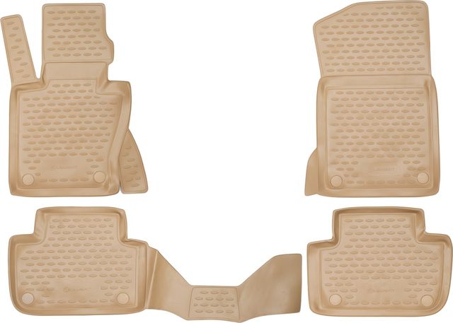 Коврики Element для салона BMW X3 E83 2003-2010 БЕЖЕВЫЕ. Артикул NLC.05.16.212