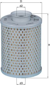 Фильтр ГУР Mahle. Артикул HX 5