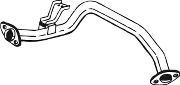 Глушитель (труба соединительная) Bosal для Toyota Land Cruiser Prado 70 1990-1995. Артикул 770-585