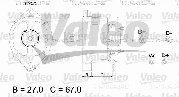 Генератор Valeo VALEO RE-GEN REMANUFACTURED для Scania 3 1988-1999. Артикул 436433