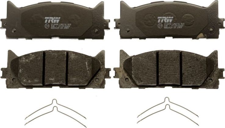 Тормозные колодки TRW COTEC. Артикул GDB3429