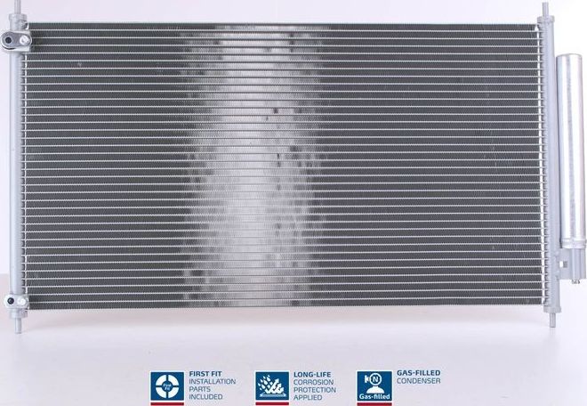 Радиатор кондиционера (конденсатор) Nissens (алюминий). Артикул 940466