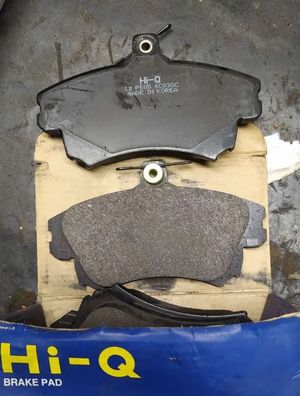 Тормозные колодки Sangsin Hi-Q передние для Mitsubishi Colt VI (Z20/Z30) 2004-2012. Артикул SP1530