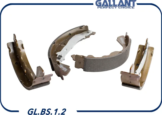 GLBS12 GALLANT Колодка тормозная задняя 7701210109 GL.BS.1.2 Largus, Logan, Sand. Артикул GLBS12