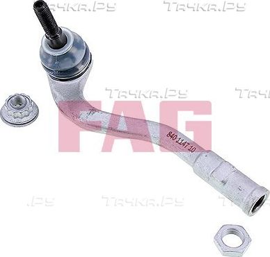Наконечник рулевой тяги Fag для Audi A4 allroad IV (B8) 2009-2016. Артикул 840 1147 10