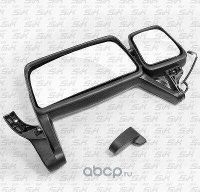 Зеркало в сборе двойное правое (элект.рег, подогрев) (S&K). Артикул SK406000901