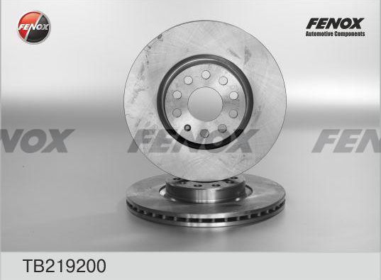 Тормозной диск Fenox. Артикул TB219200