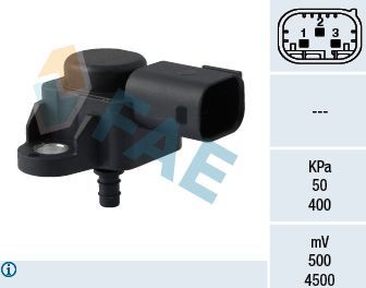 Датчик абсолютного давления (ДАД, MAP) FAE. Артикул 15089