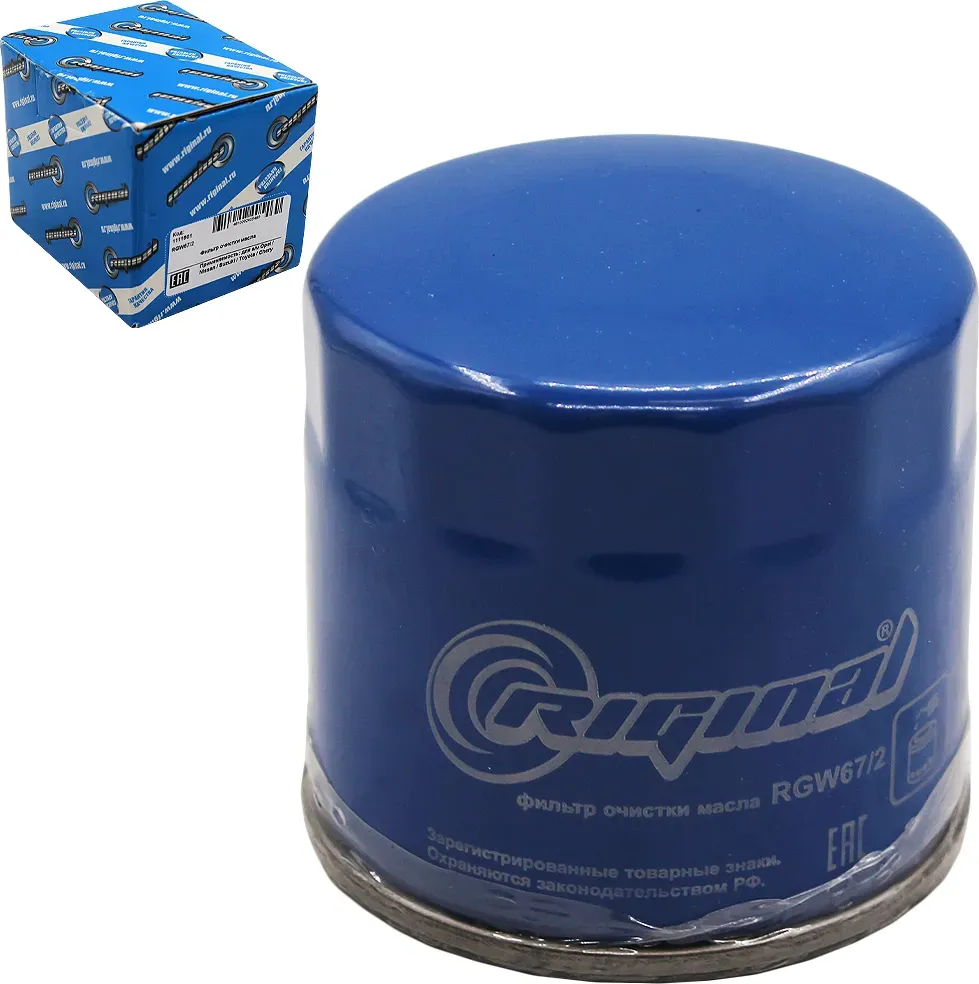 Фильтр масляный для а/м Opel / Nissan / Suzuki / Toyota / Chery RIGINAL. Артикул RGW672