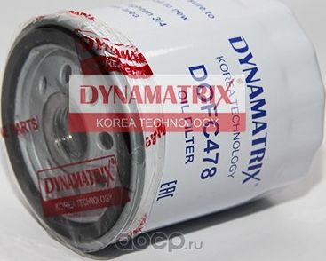 фильтр масляный (Dynamatrix-Korea). Артикул DOFC478