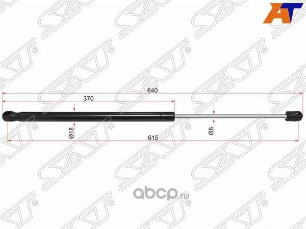 АМОРТИЗАТОР КАПОТА MERCEDES-BENZ M-CLASS W166GLE W292 11-GL-CLASS X166 12- LH (SAT). Артикул STA1669802364