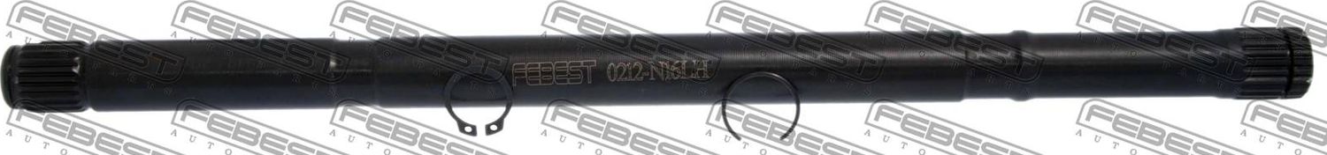 Полуось (привод в сборе, приводной вал) Febest. Артикул 0212-N16LH