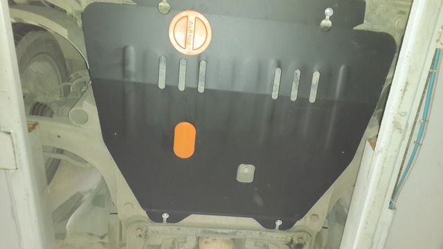 Защита Alfeco для картера и КПП Renault Fluence 2009-2017. Артикул ALF.18.16