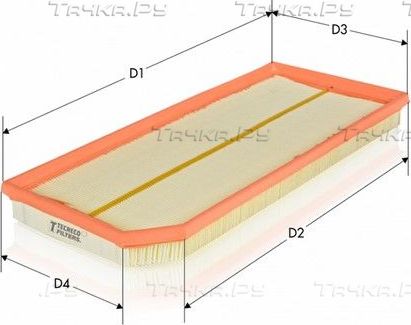 Воздушный фильтр  Tecneco Filters. Артикул AR9636PM