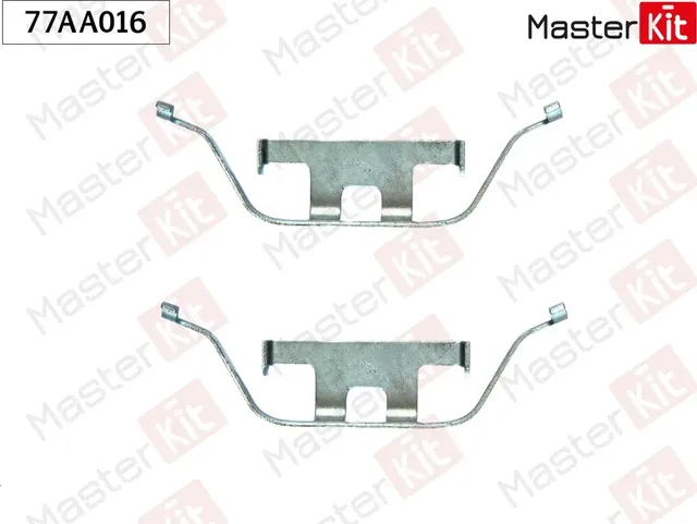 Комплект монтажный тормозных колодок (Master KIT). Артикул 77AA016