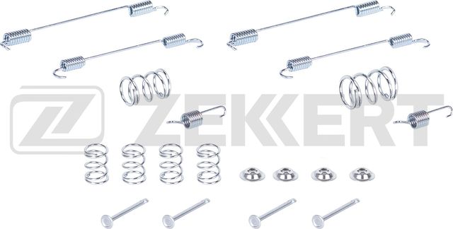 Комплект установочный задн. торм. колодок Renault Duster 11-  Kaptur 16- Zekkert. Артикул BR-3270