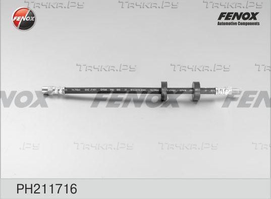 Тормозной шланг Fenox передний для Volkswagen Scirocco I 1974-1980. Артикул PH211716