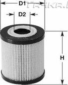 Масляный фильтр Clean Filters для Chrysler PT Cruiser 2002-2010. Артикул ML 479/A