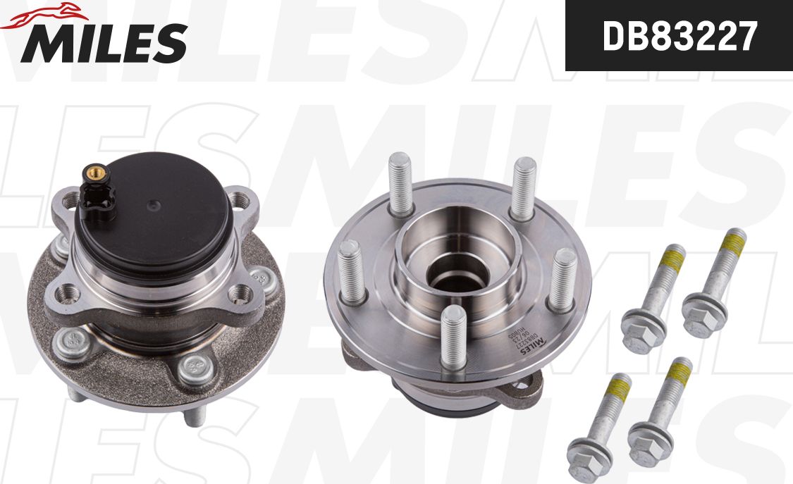 Ступица колеса с интегрированным подшипником Miles. Артикул DB83227