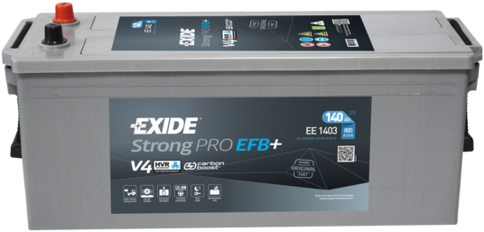 Аккумулятор Exide StrongPRO EFB+. Артикул EE1403