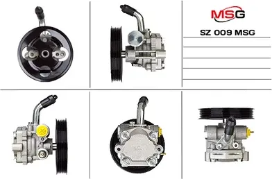 Насос ГУР новый Suzuki Vitara / Grand Vitara 1998-2004 (MSG). Артикул SZ009