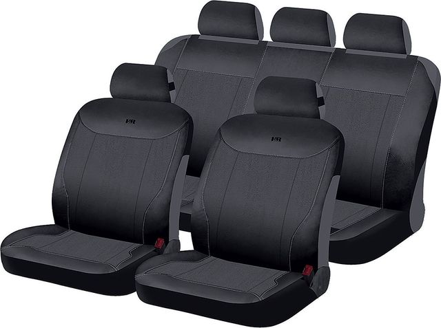 Чехлы универсальные Hadar Rosen Solo на сидения авто, цвет Черный/Черный. Артикул 10588