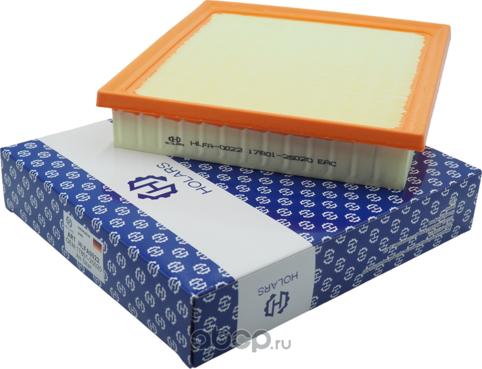 Воздушный фильтр TOYOTA CAMRY V70/ LEXUS RX350/ MITSUBISHI L 200/ TRITON/ PAJERO (Holars). Артикул HLFA0022