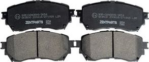 Тормозные колодки Zentparts. Артикул Z07314