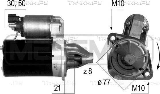 Стартер Era OEM для Kia Spectra II 2006-2009. Артикул 220537
