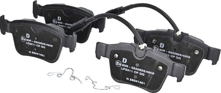 Тормозные колодки Delphi (Low-Metallic). Артикул LP3311